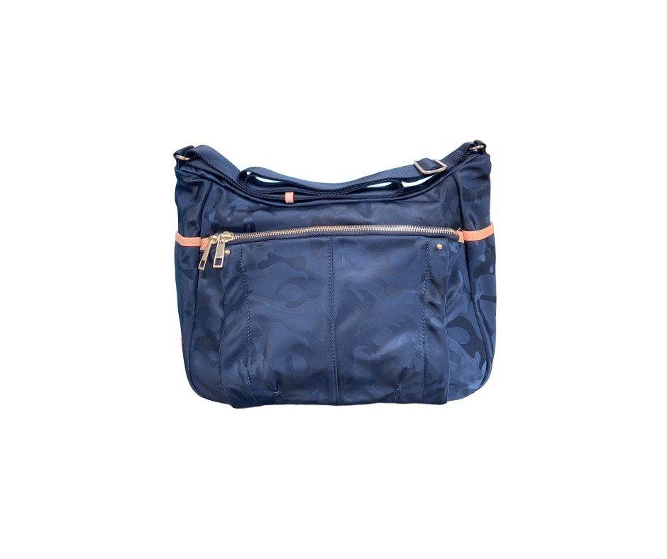 日系頂級尼龍船型斜背包-深藍3378 日系頂級尼龍船型斜背包-深藍3378