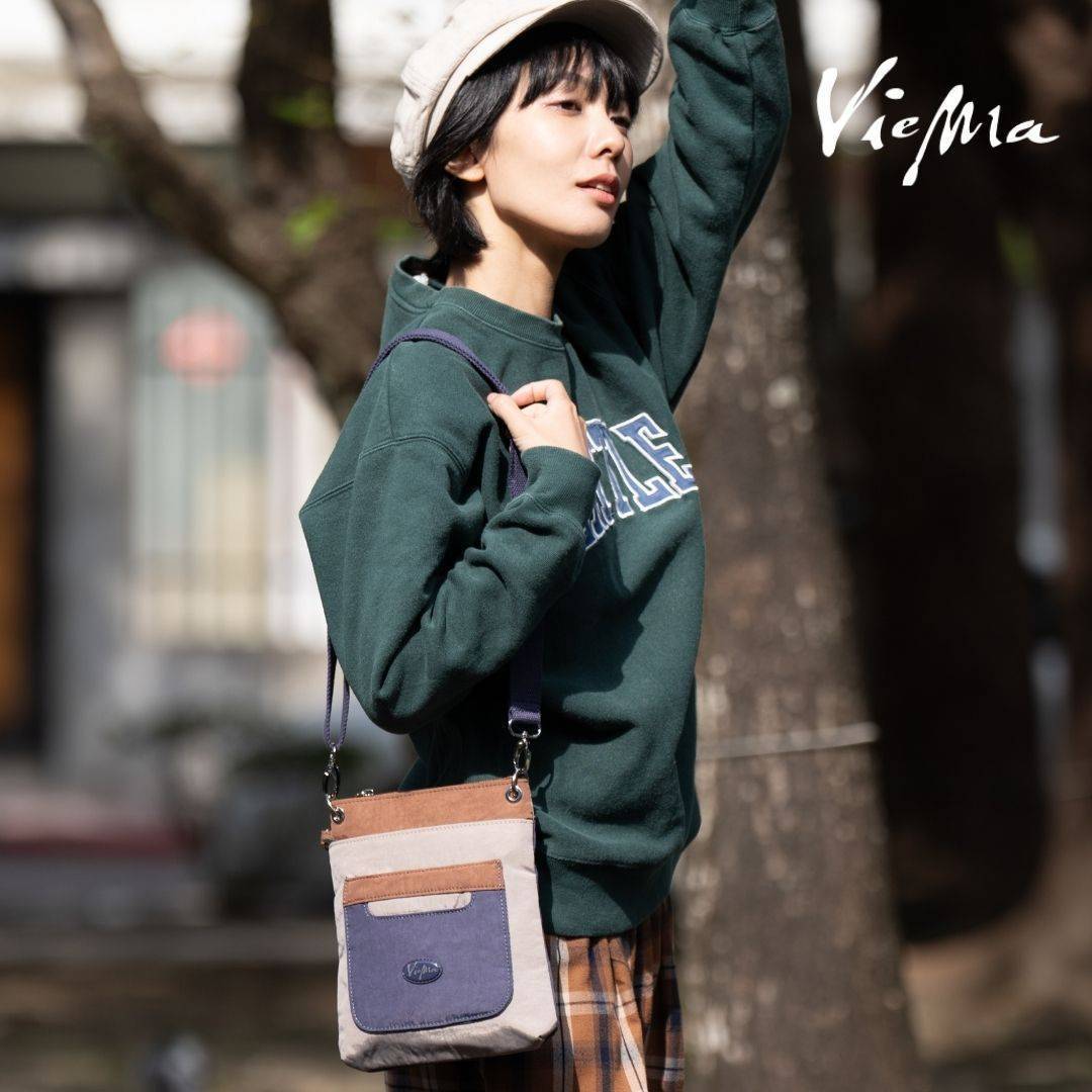 日本三色糰子口袋悠遊包-靜謐深海藍 (1417)