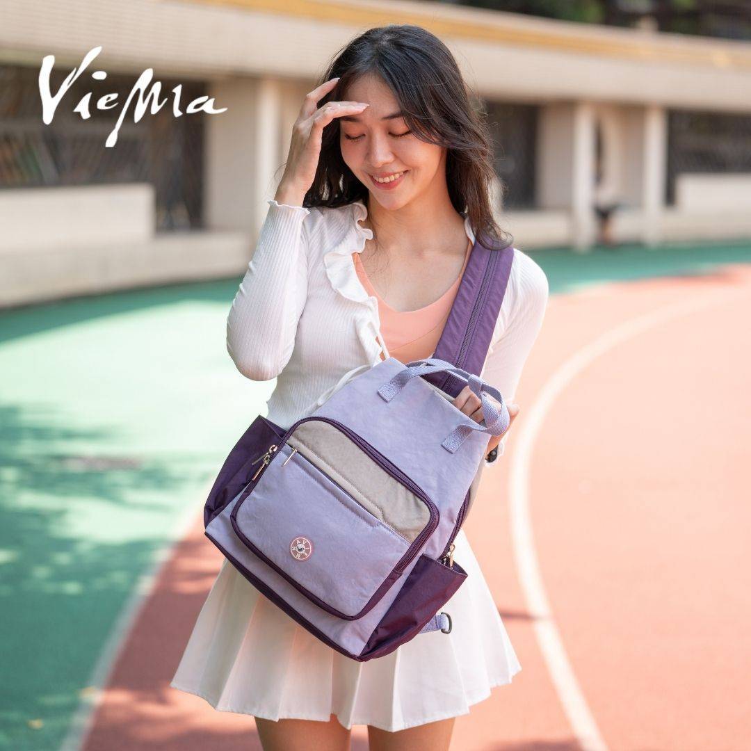 日本限定富士山百變包-藤紫9854