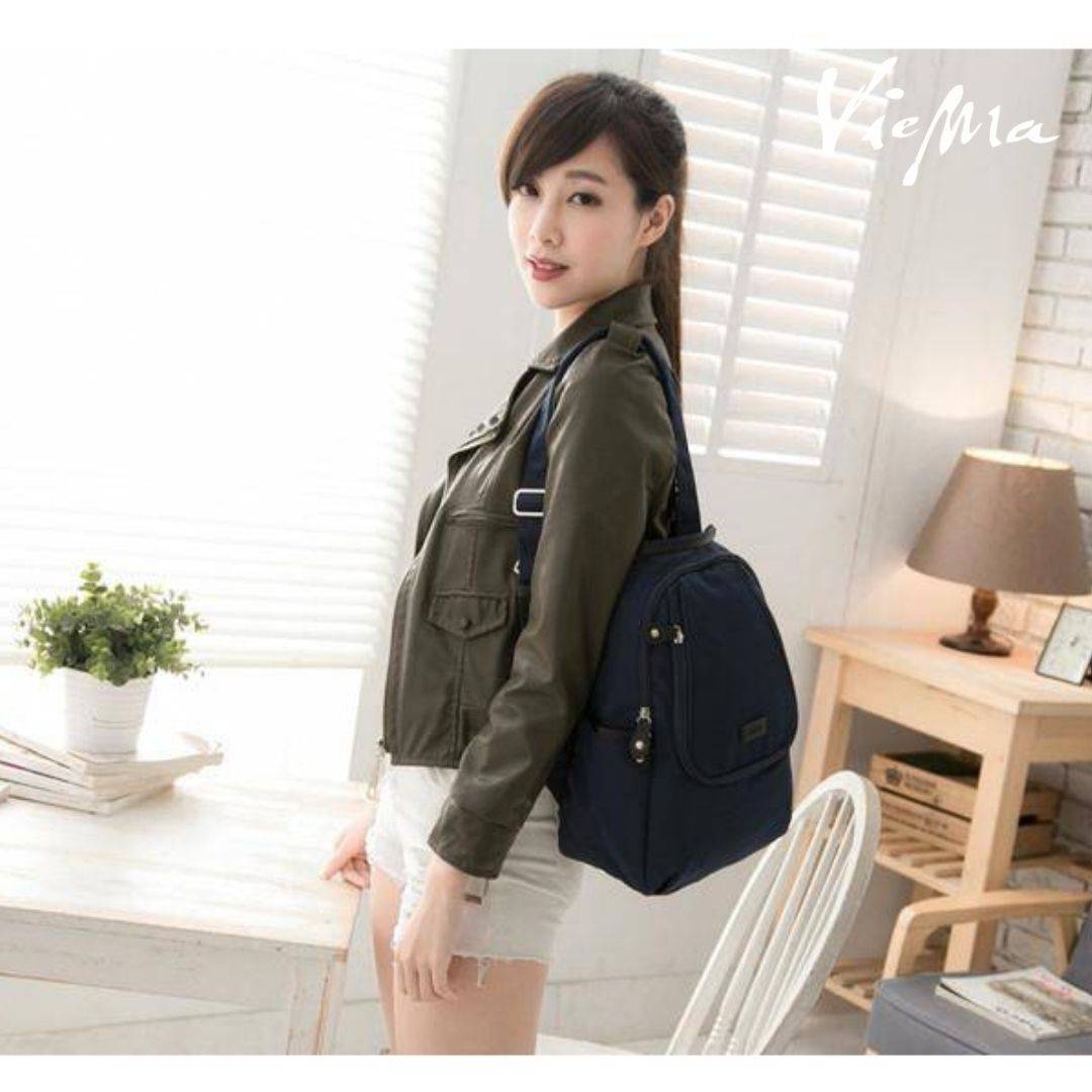 輕量頂級蜜桃絲後背包-黑色(4092更新進化版3193)