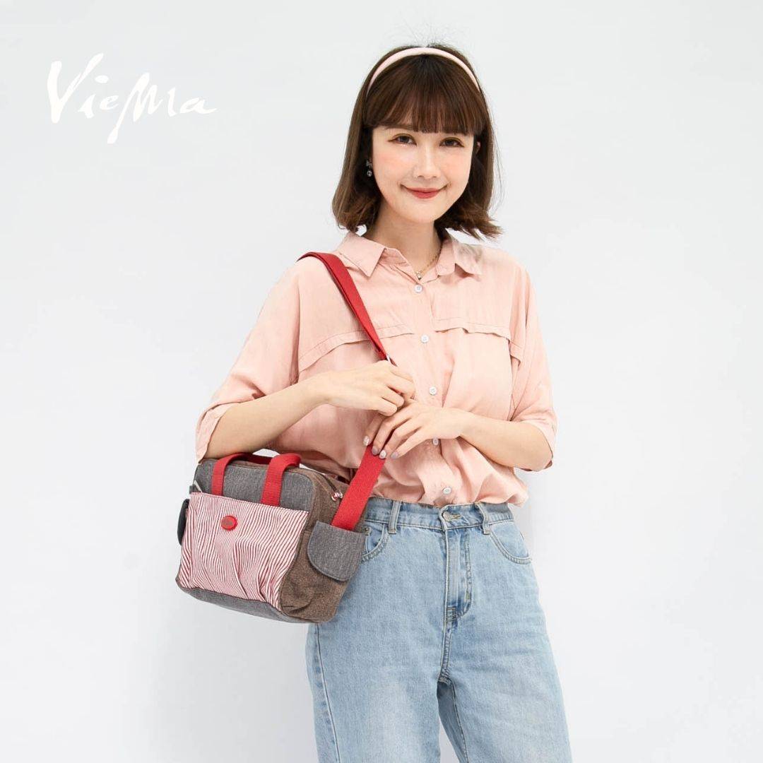 日系丹寧牛仔手提斜背包-四色可選2331A