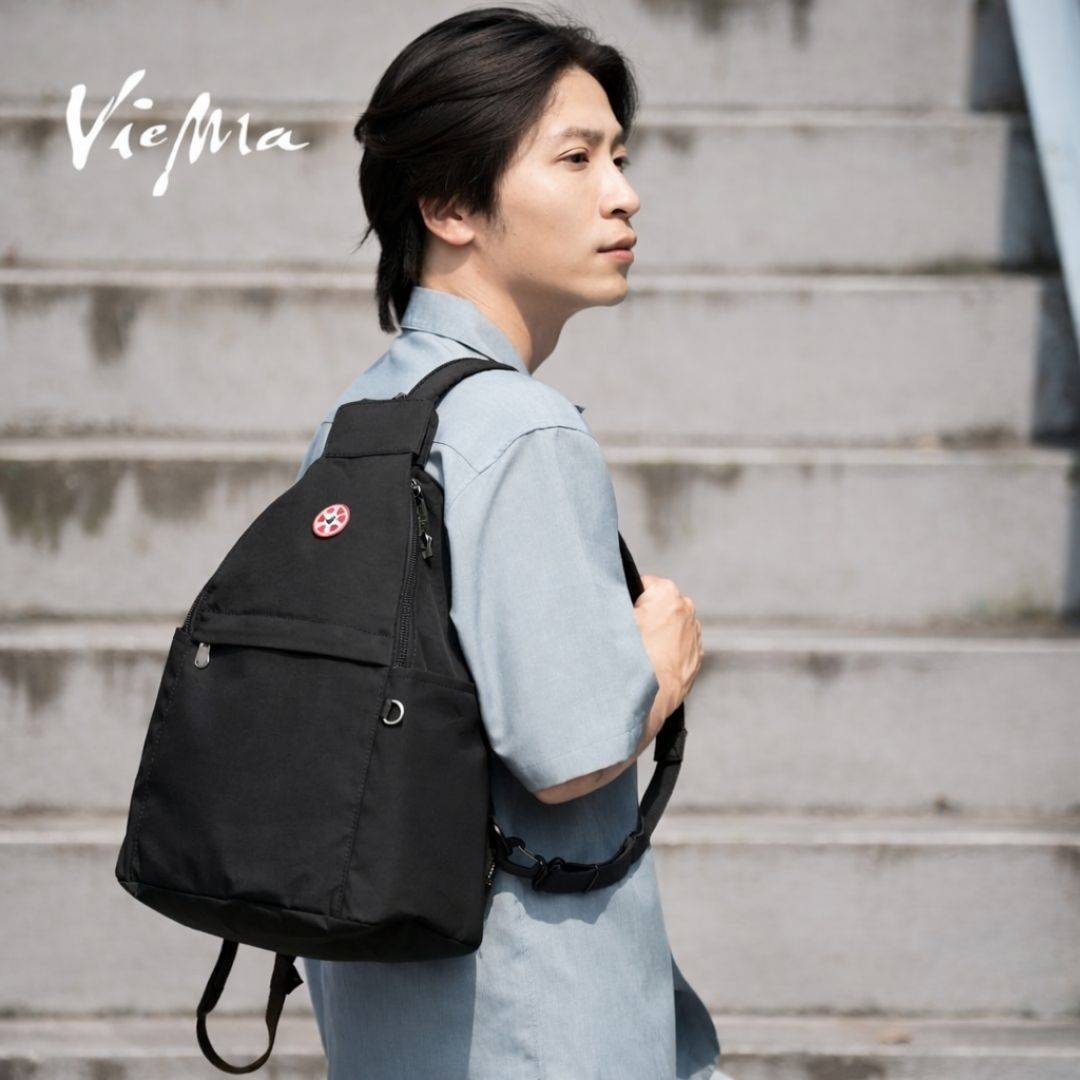 日系魔法精靈變身後背包-全黑9894WL特大