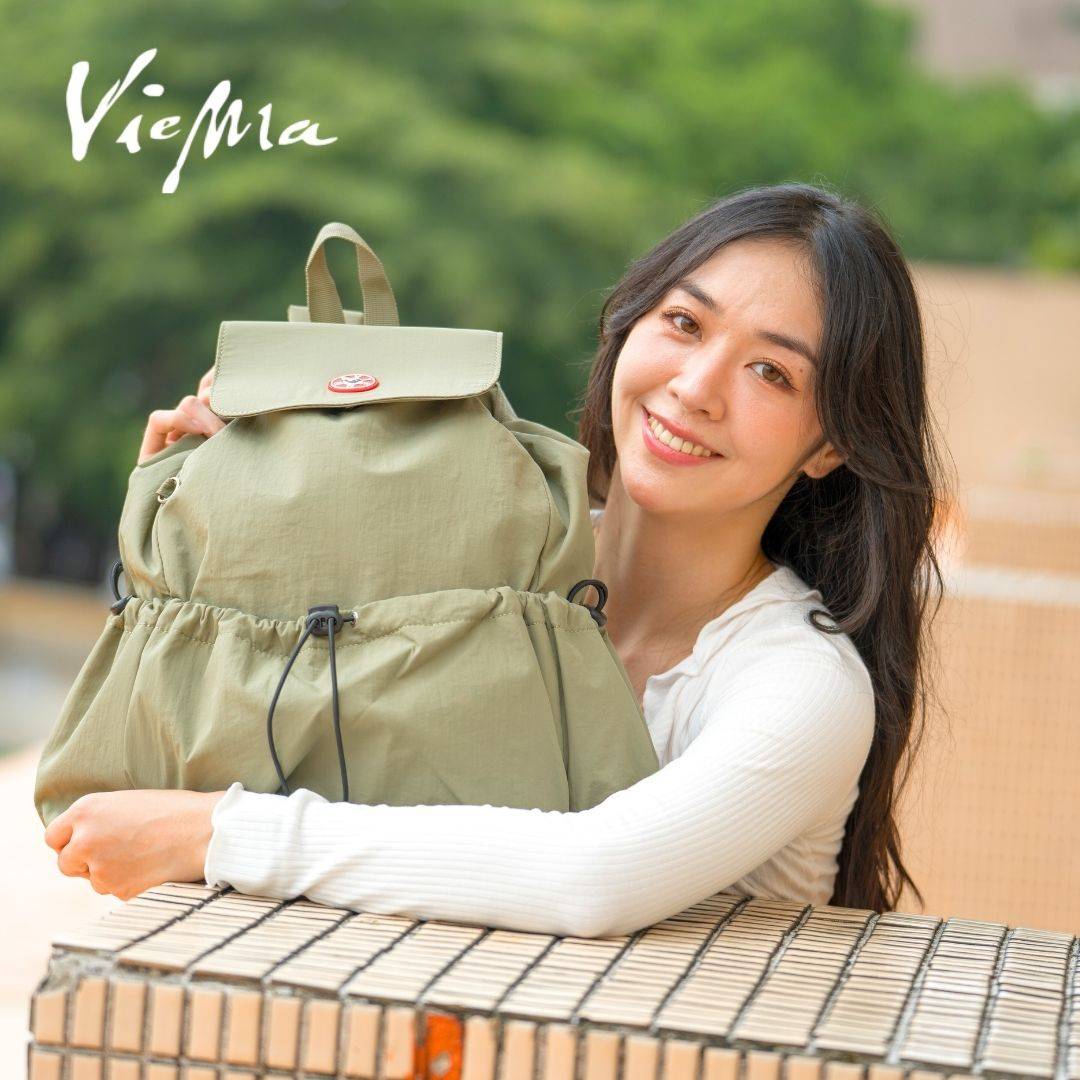 [熱銷補貨]東京旅人束口後背包-奈良白綠(7315)