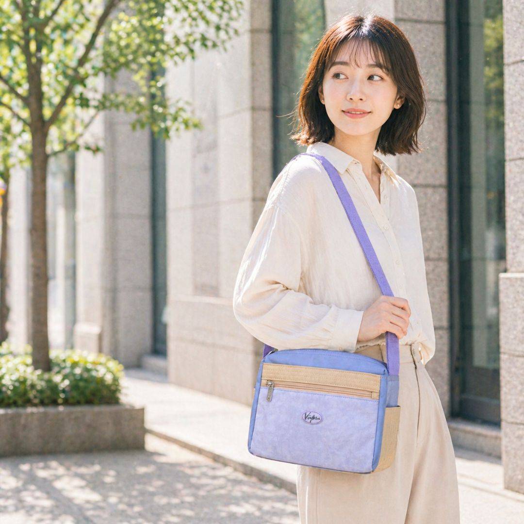 【新色上架】日本國民包郵差包-海鹽薰衣草 7155