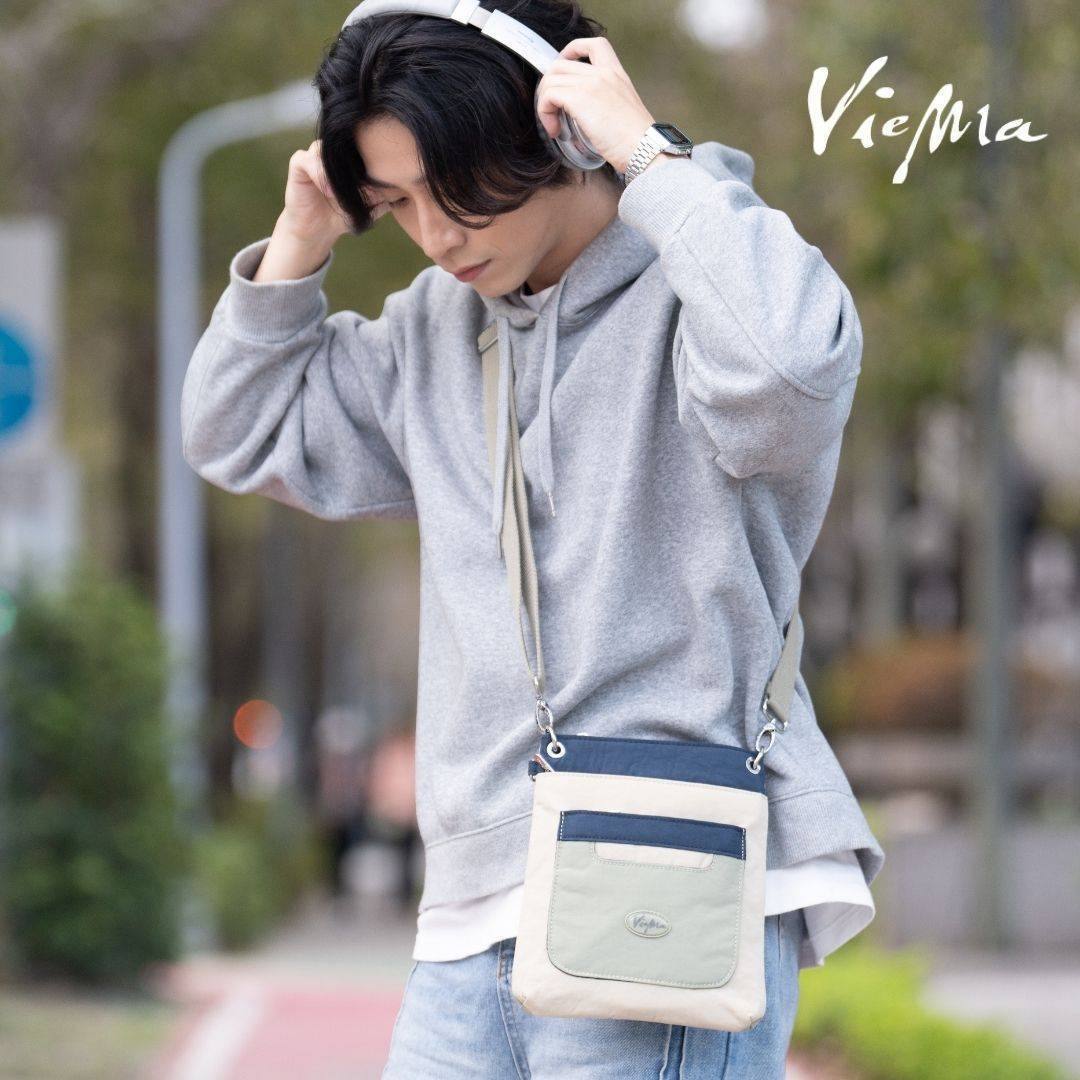 日本三色糰子口袋悠遊包-優雅秋香綠 (1417)