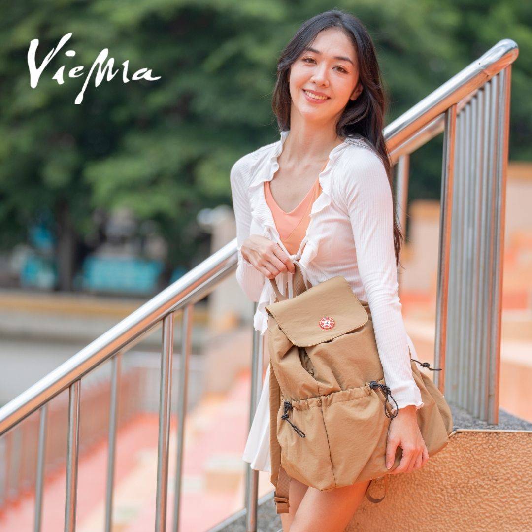 東京旅人束口後背包-焙茶棕(7315)