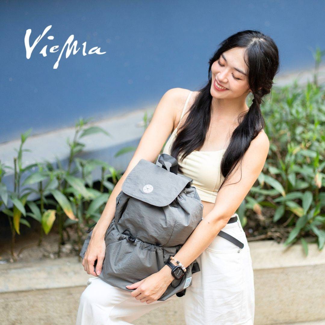 東京旅人束口後背包-銀座霧灰(7315)