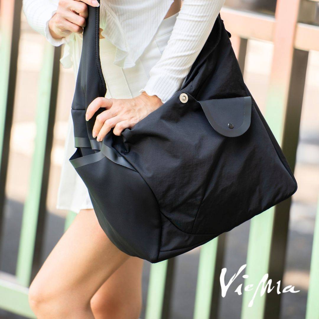 日本東京空氣包-小-時尚黑7314S