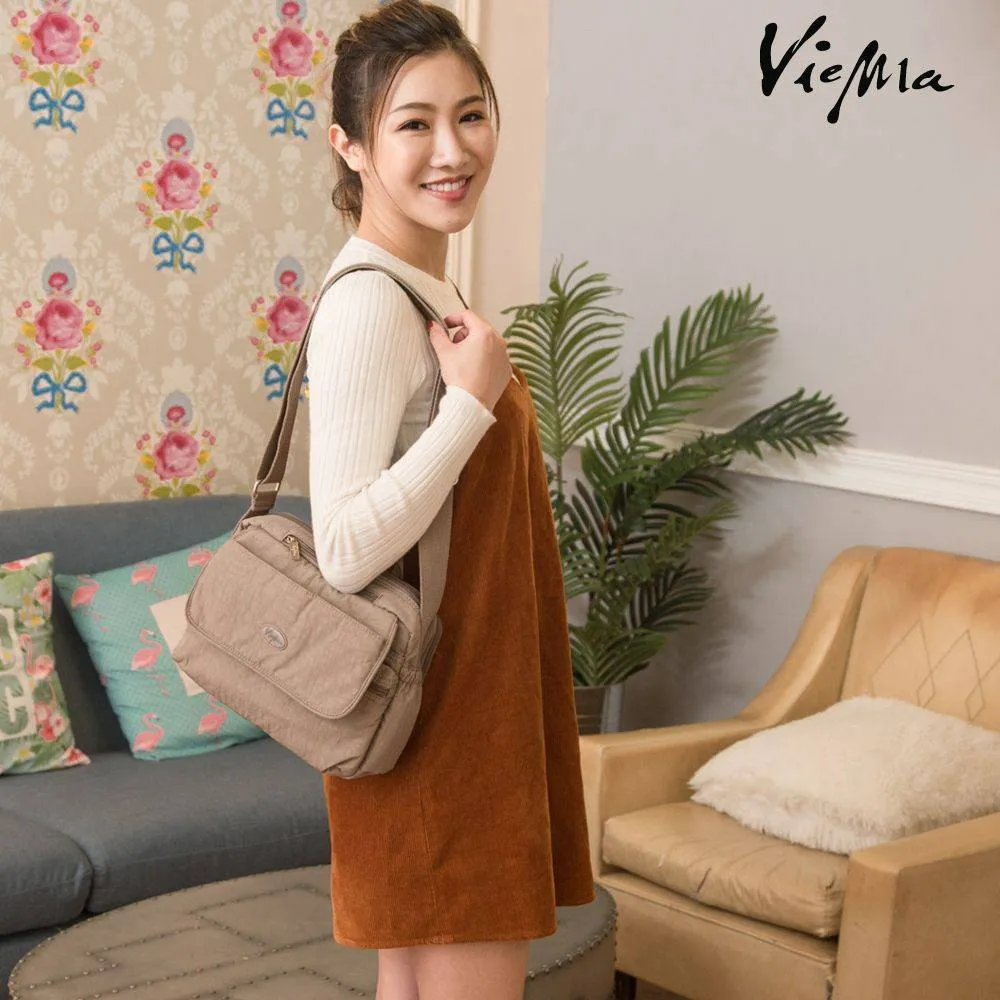 自然風尚進階版千層郵差包(2350)-香芋