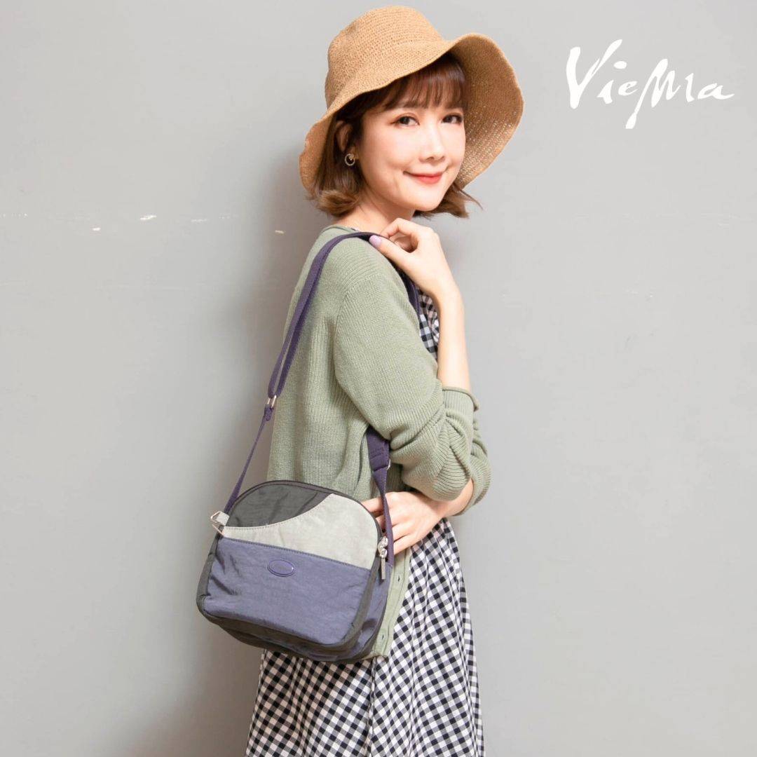 【熱銷補貨】輕日系三層小圓豆腐包-薰衣紫( 6824)